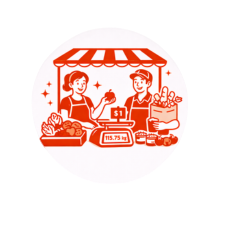Local market sellers